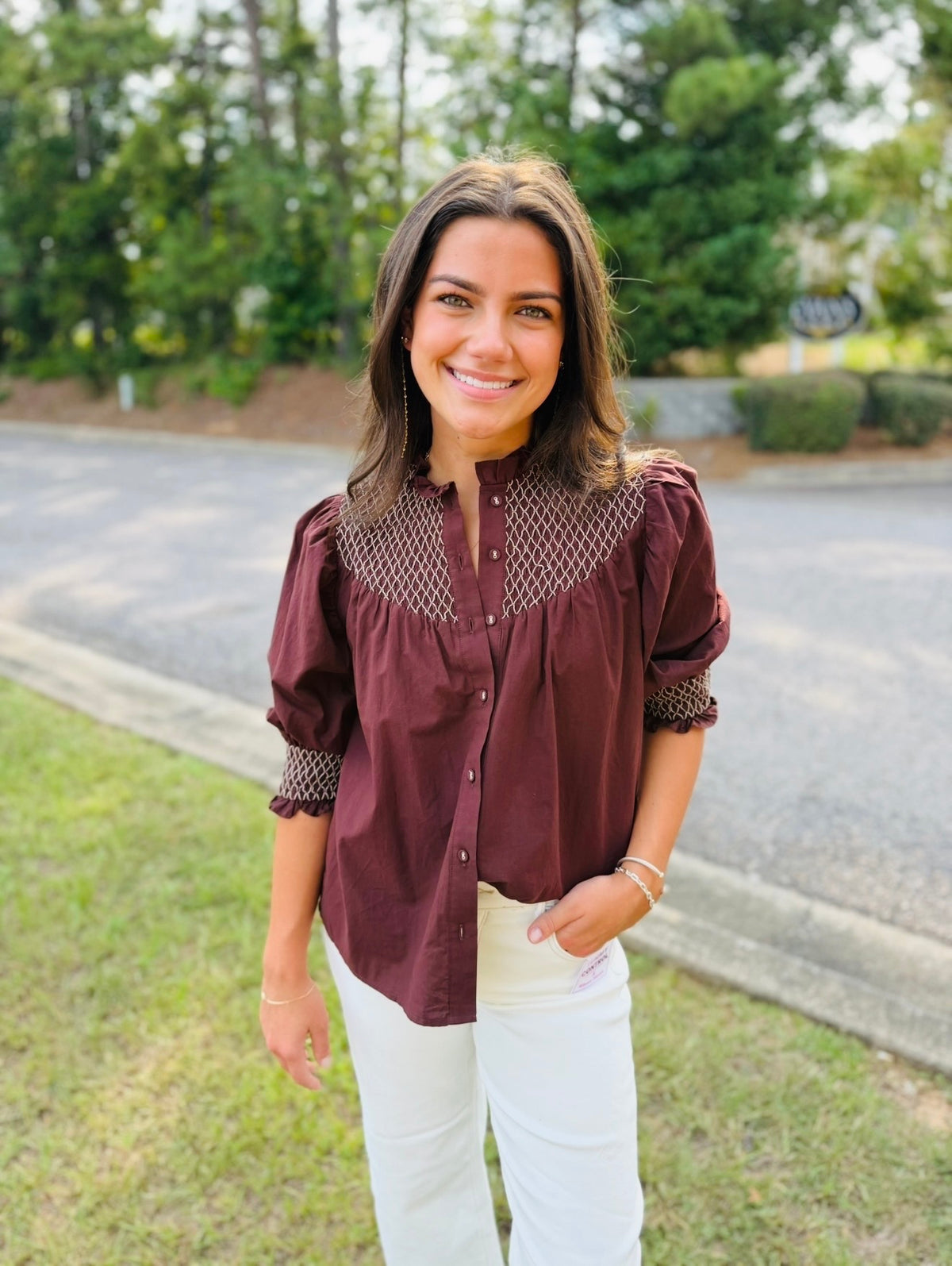 The Emmy Embroidered Top