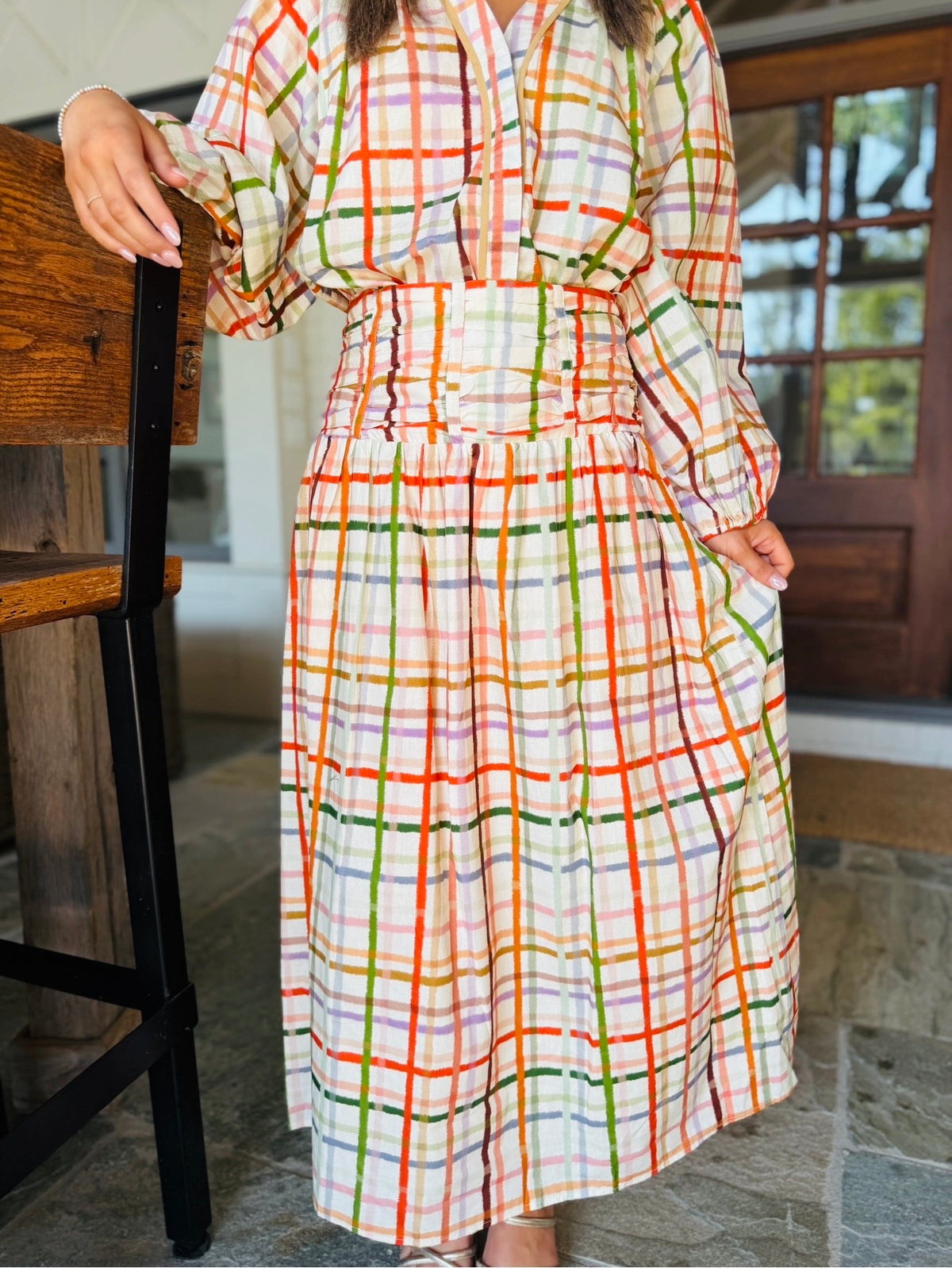 The Luna Skirt/ Harvest Lines