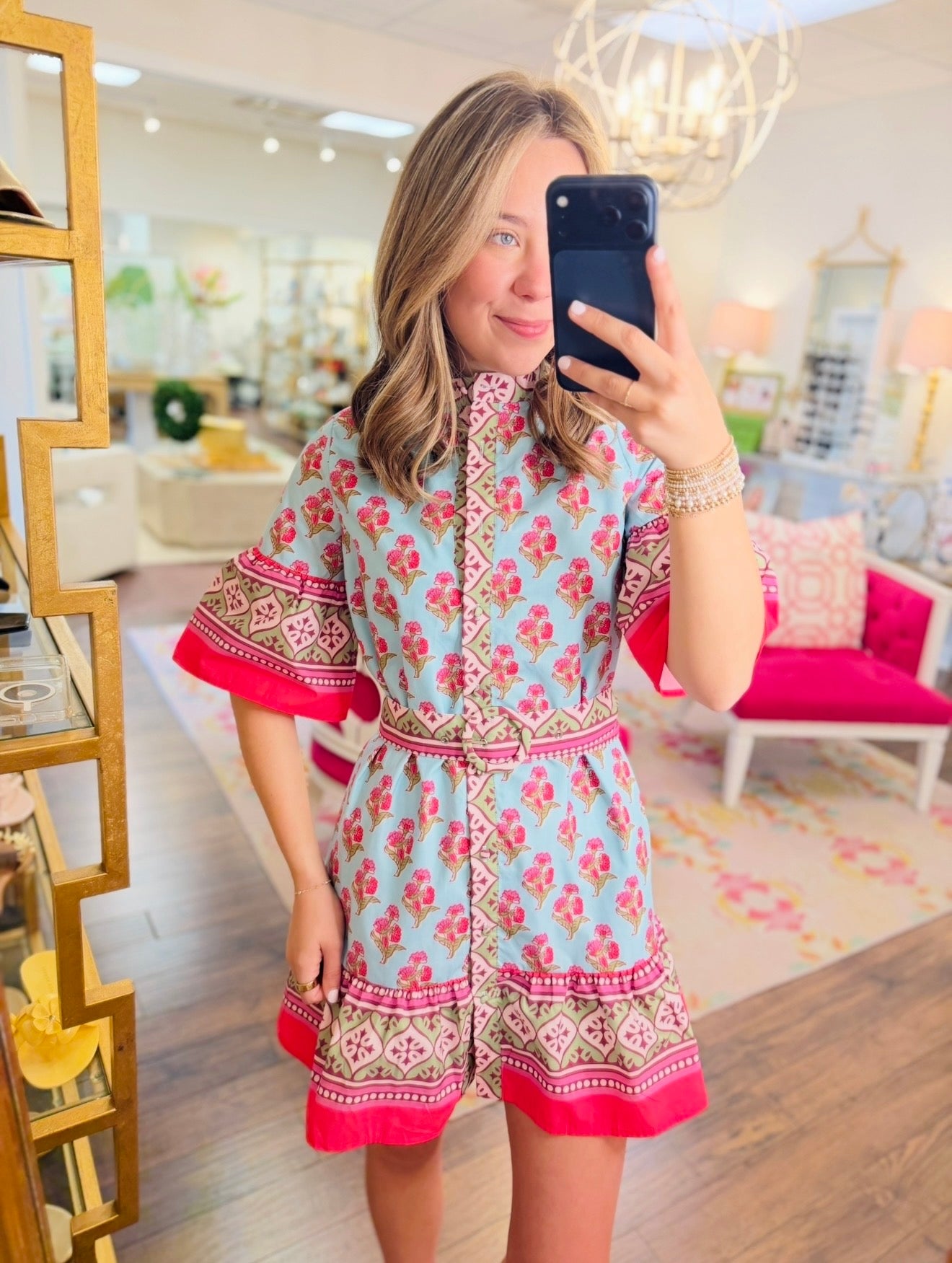 The Palmer Printed Dress