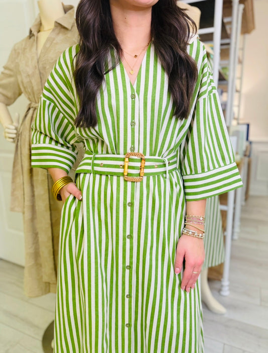 The Serena Striped Dress