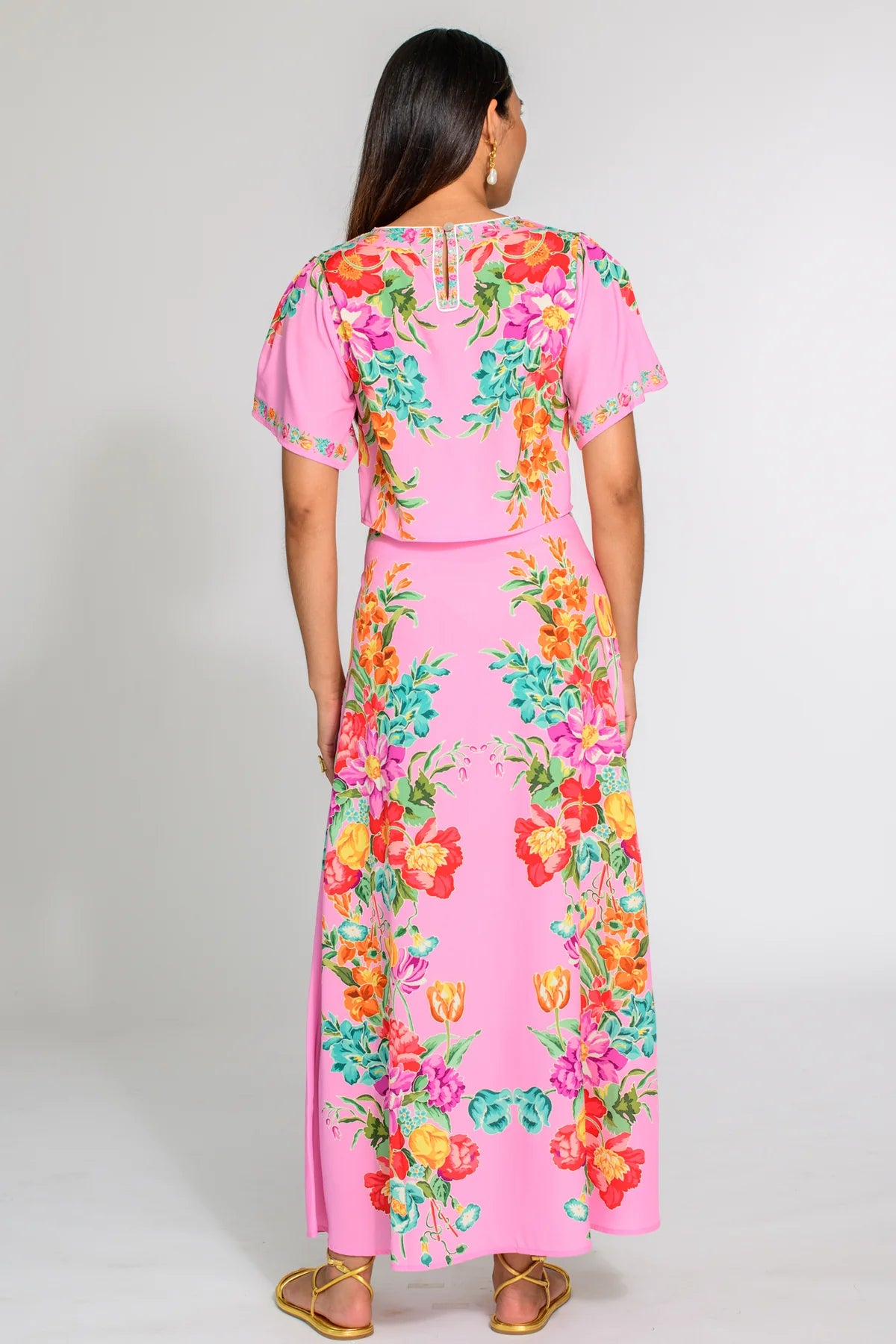 Elizabeth James/ The Paloma Top/ Tulip Tapestry