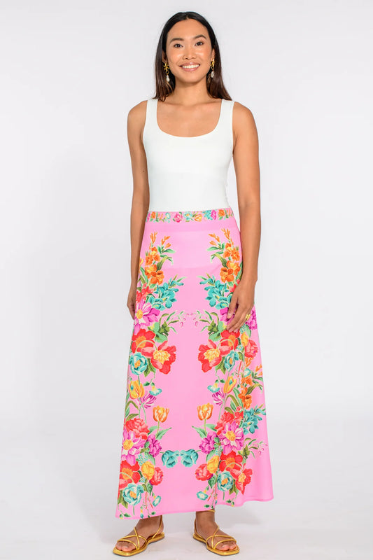 Elizabeth James/ The Anita Skirt/ Tulip Tapestry