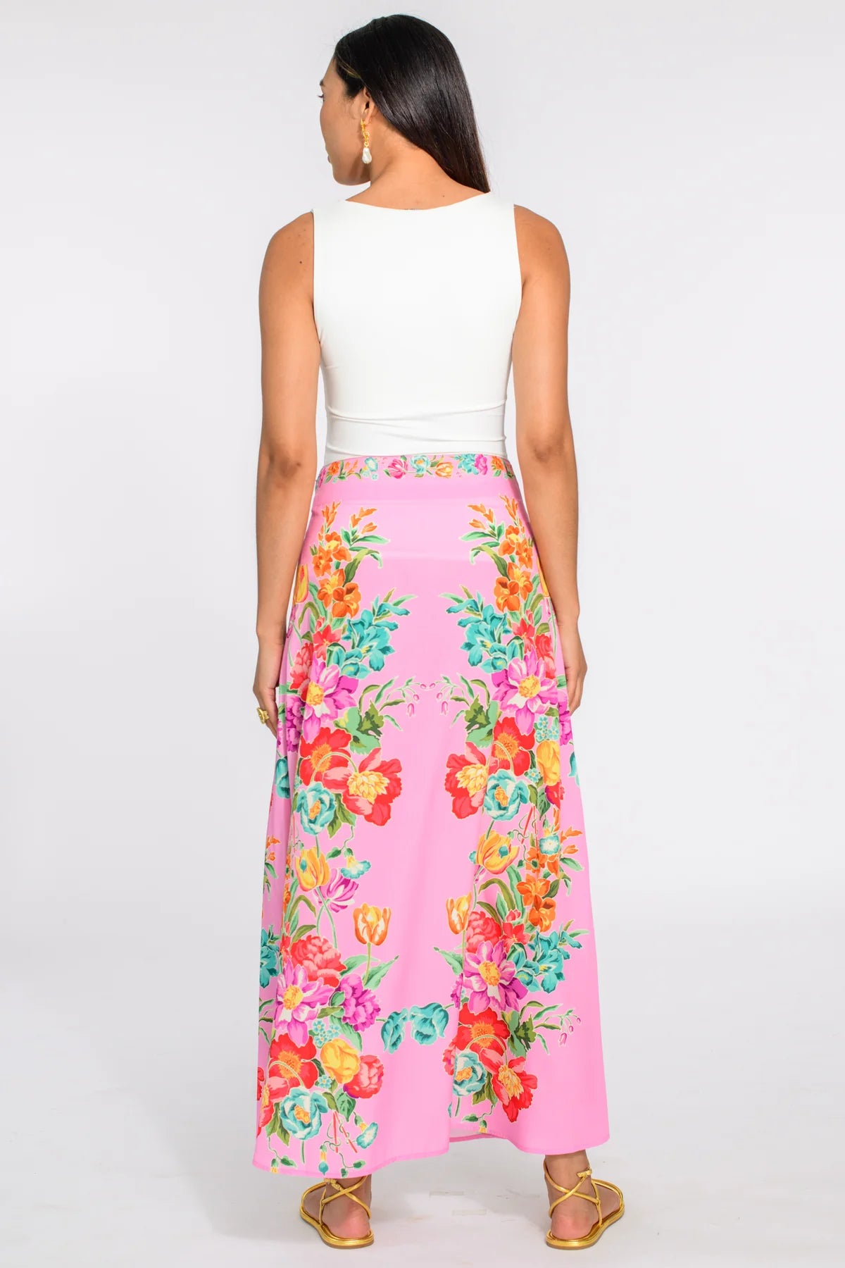 Elizabeth James/ The Anita Skirt/ Tulip Tapestry