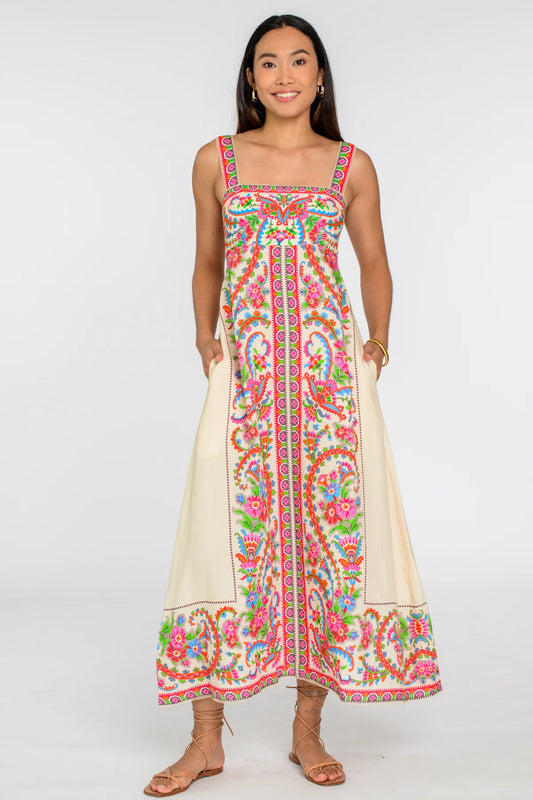 Elizabeth James/ The Annalisa Dress/ Scroll w/ It