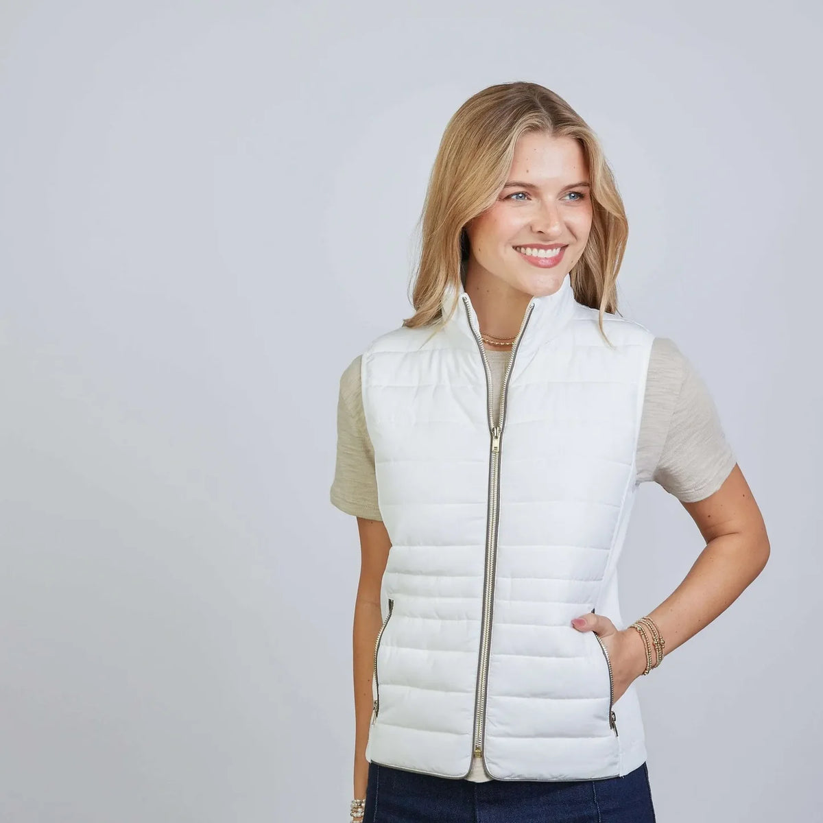 EG/ The Icon Perfect Puffer Vest