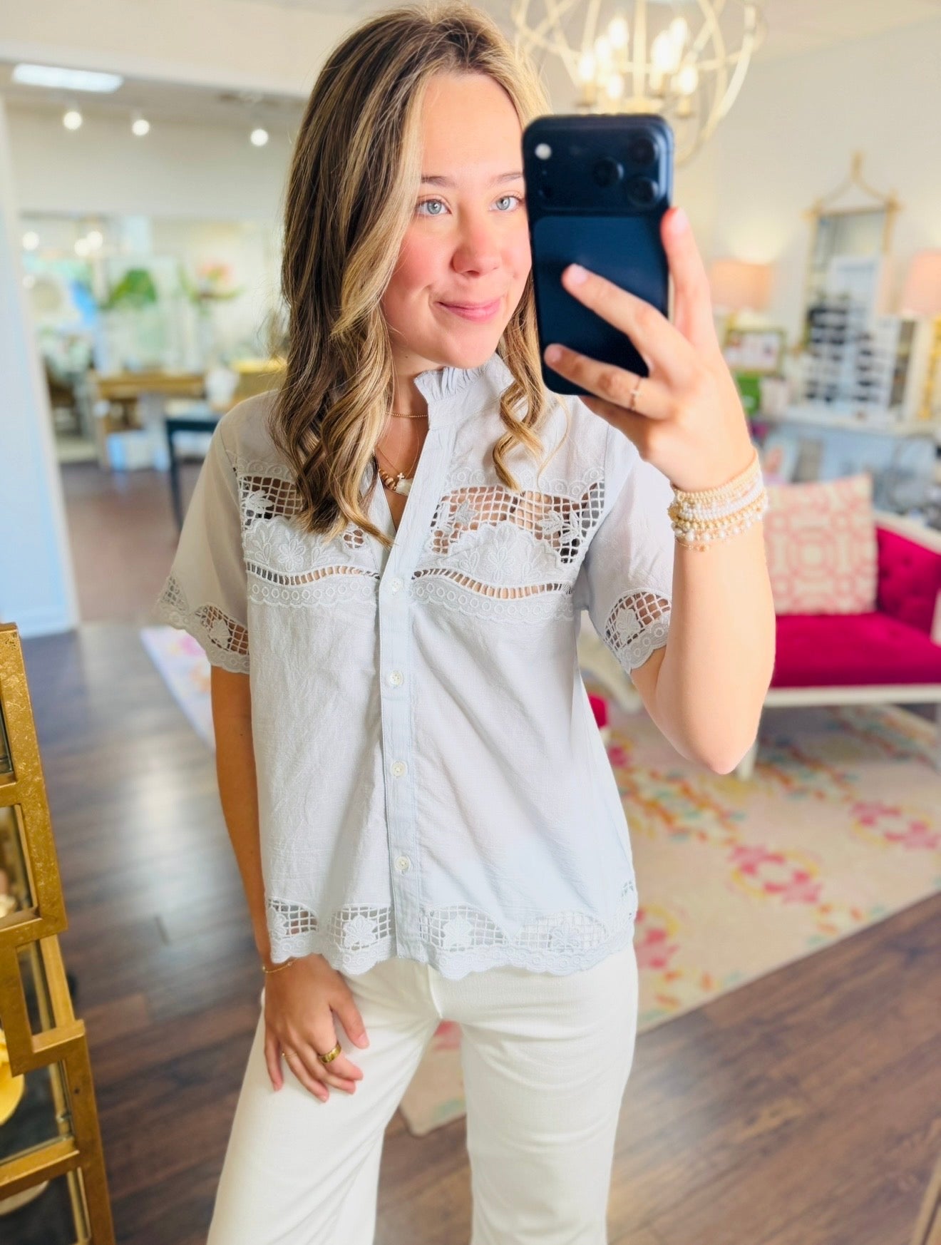 The Lonna Lace Top