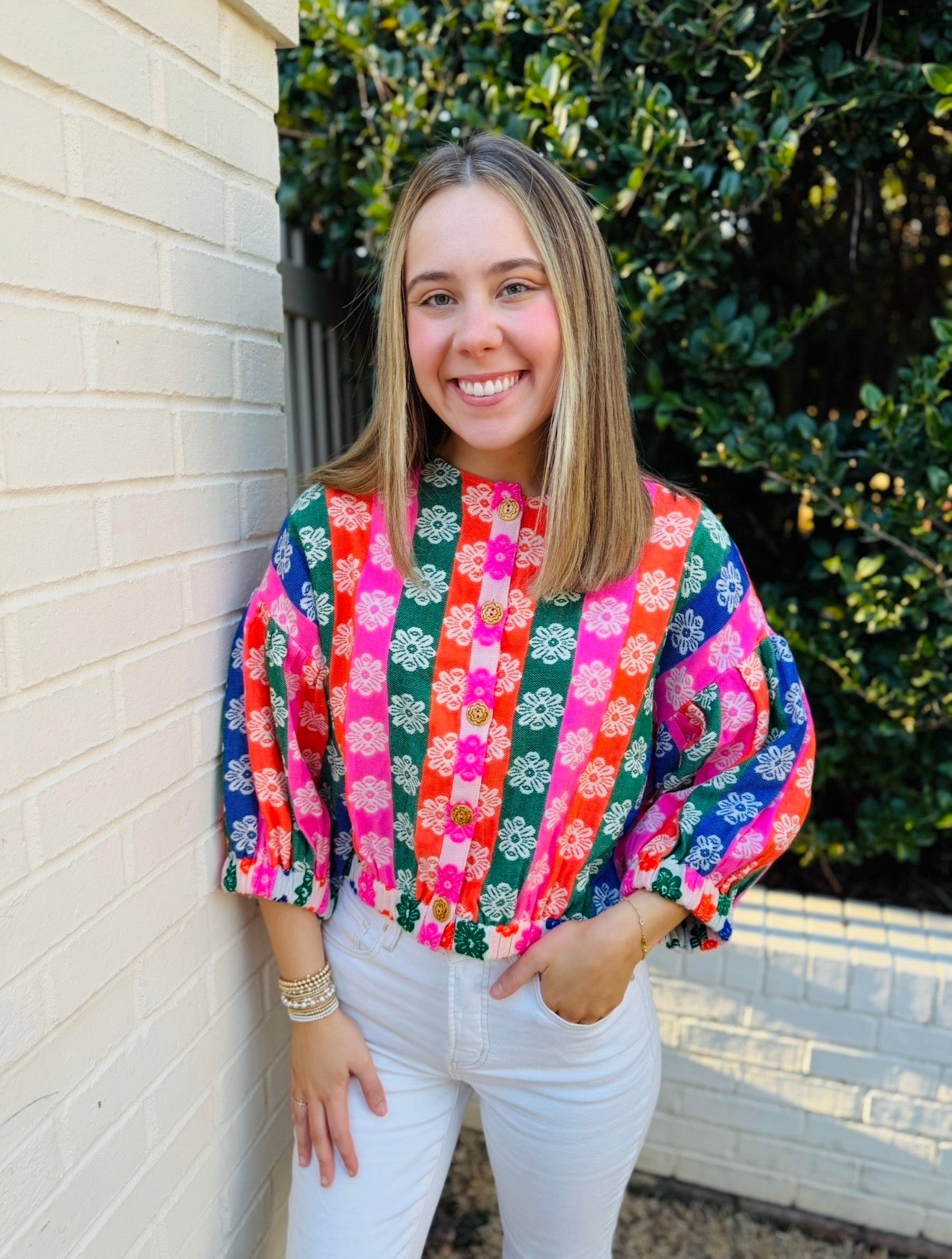 Ivy Jane/ Rainbow Daisy Jacket
