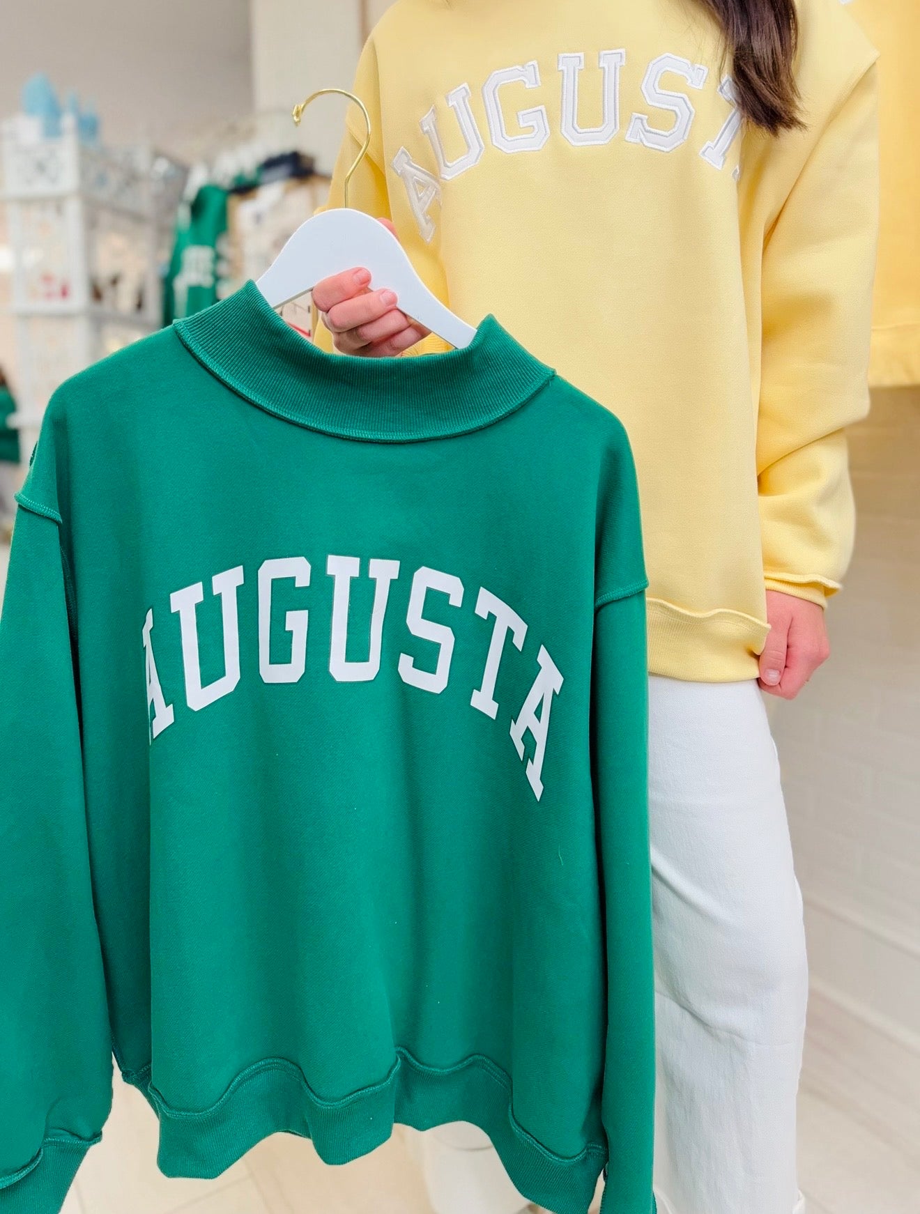 The Classic Augusta Mockneck
