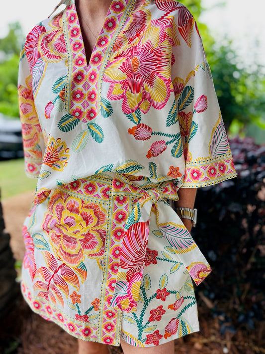 The Brynlee Botanical Skort
