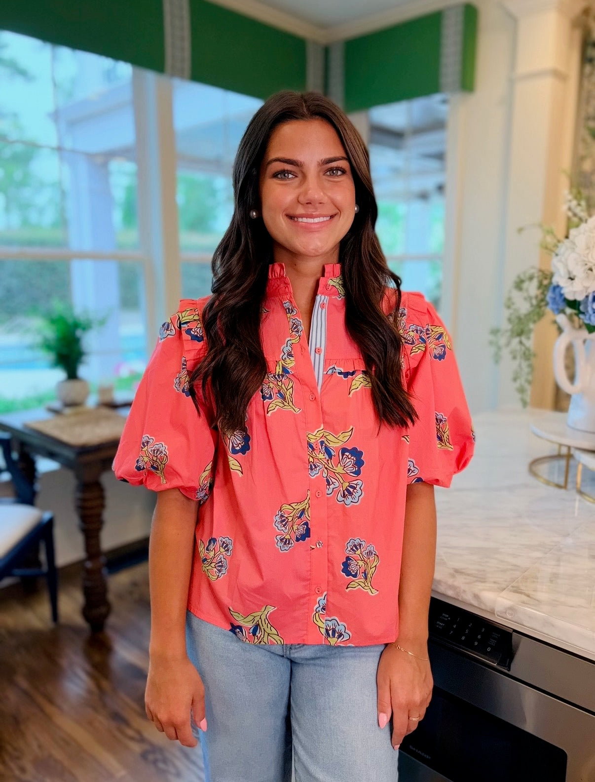 The Fran Floral Top