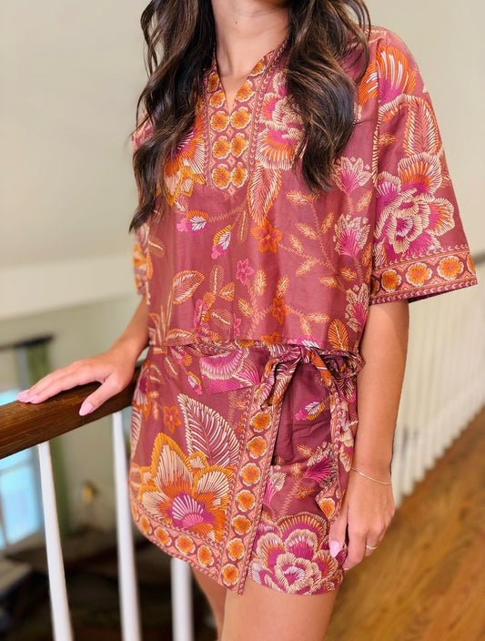 The Brynlee Botanical Blouse