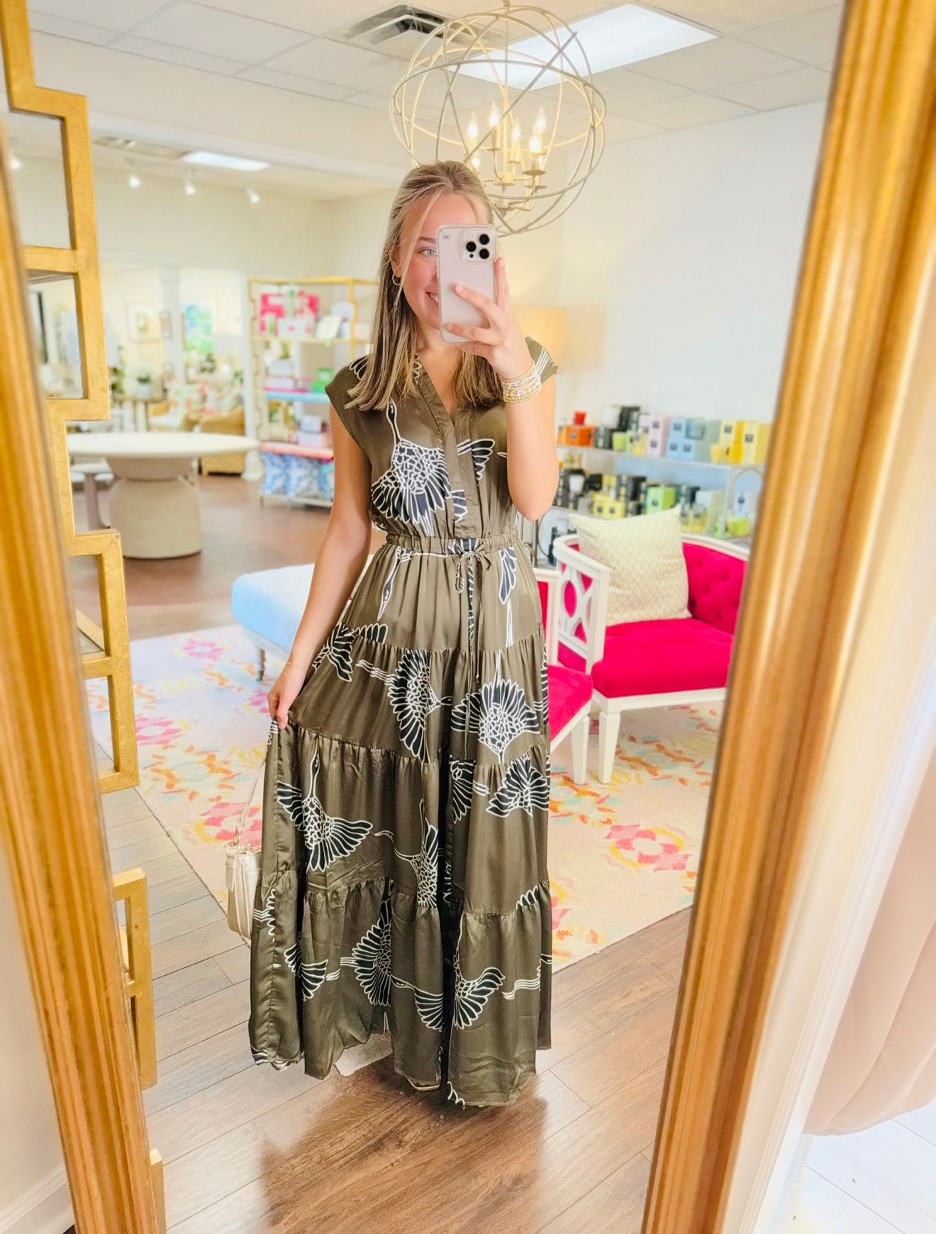 The Persephone Printed Dress