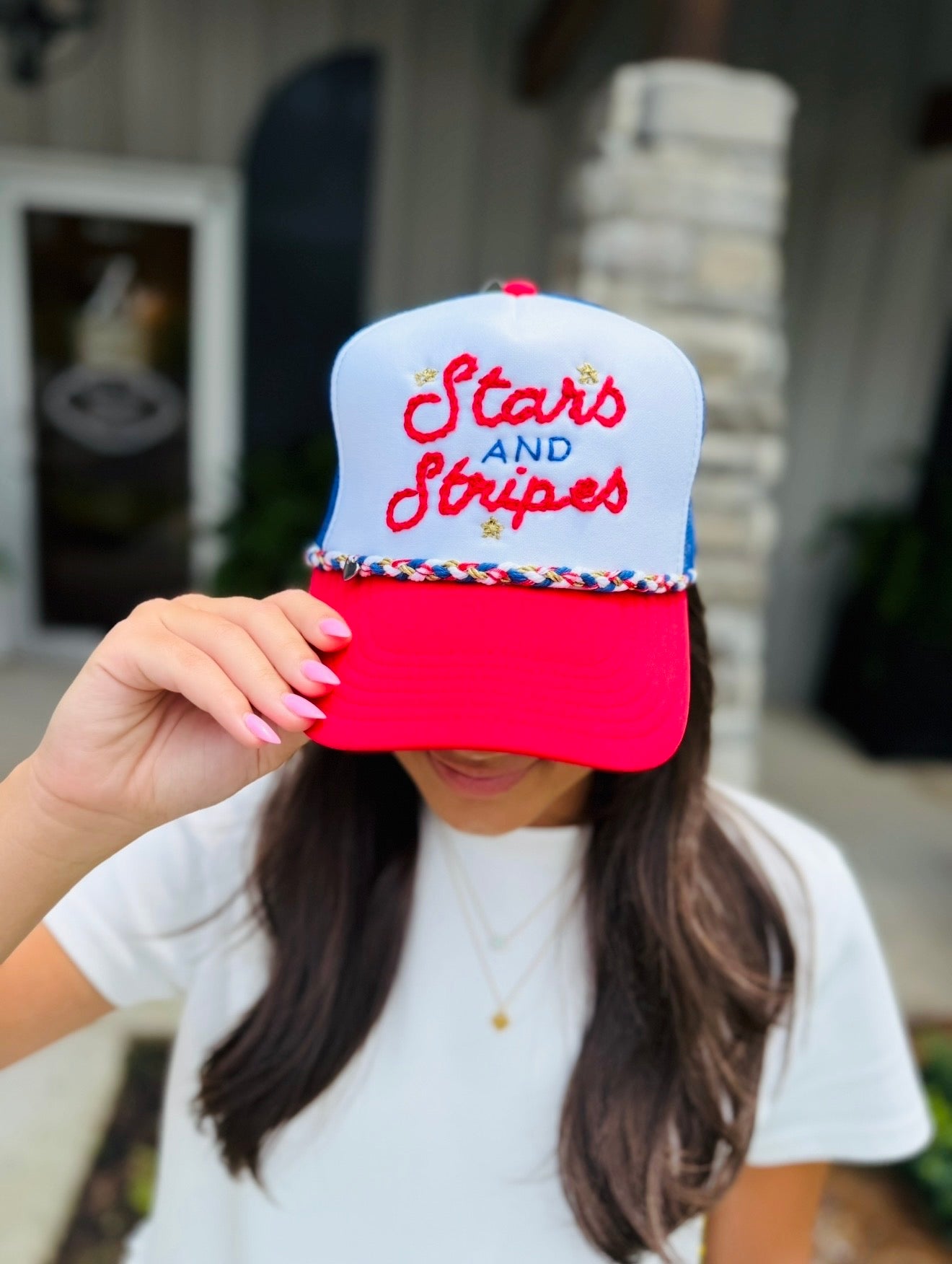 The Stars & Stripes Trucker