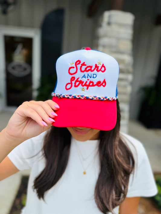 The Stars & Stripes Trucker