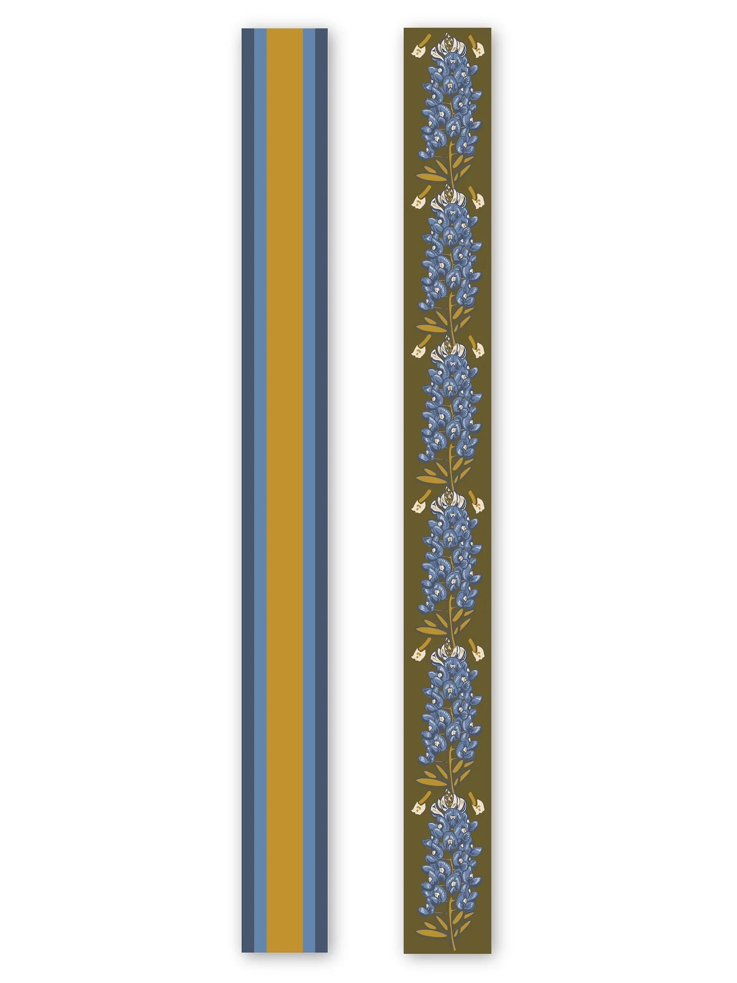 Emily McCarthy/ Silk Scarfette/ Bluebonnet
