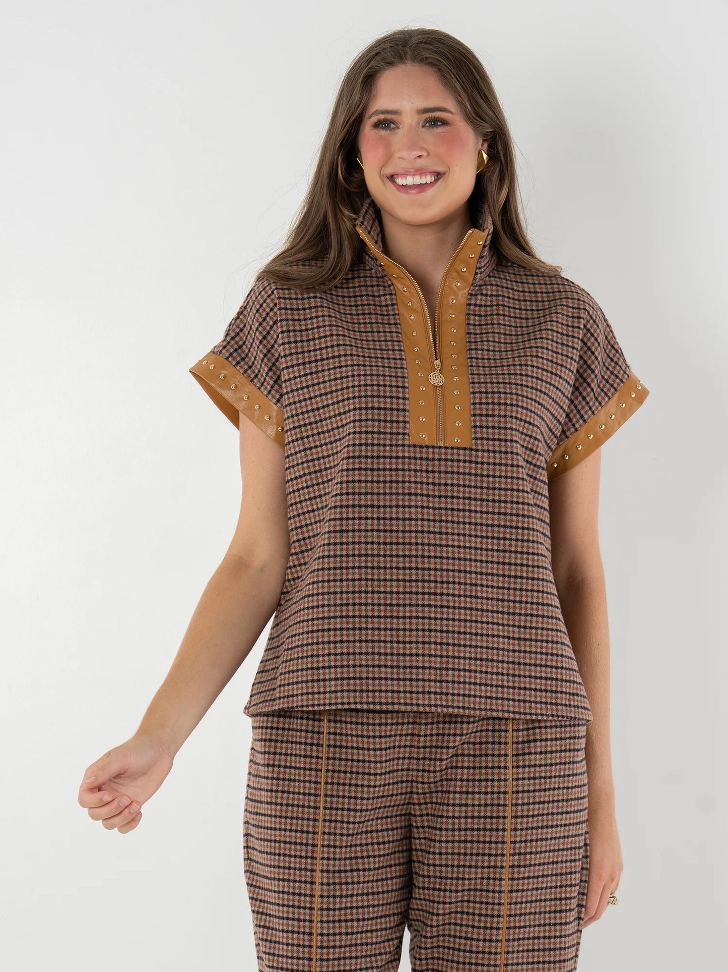 Emily McCarthy/ Poppy Pullover/ Tweed