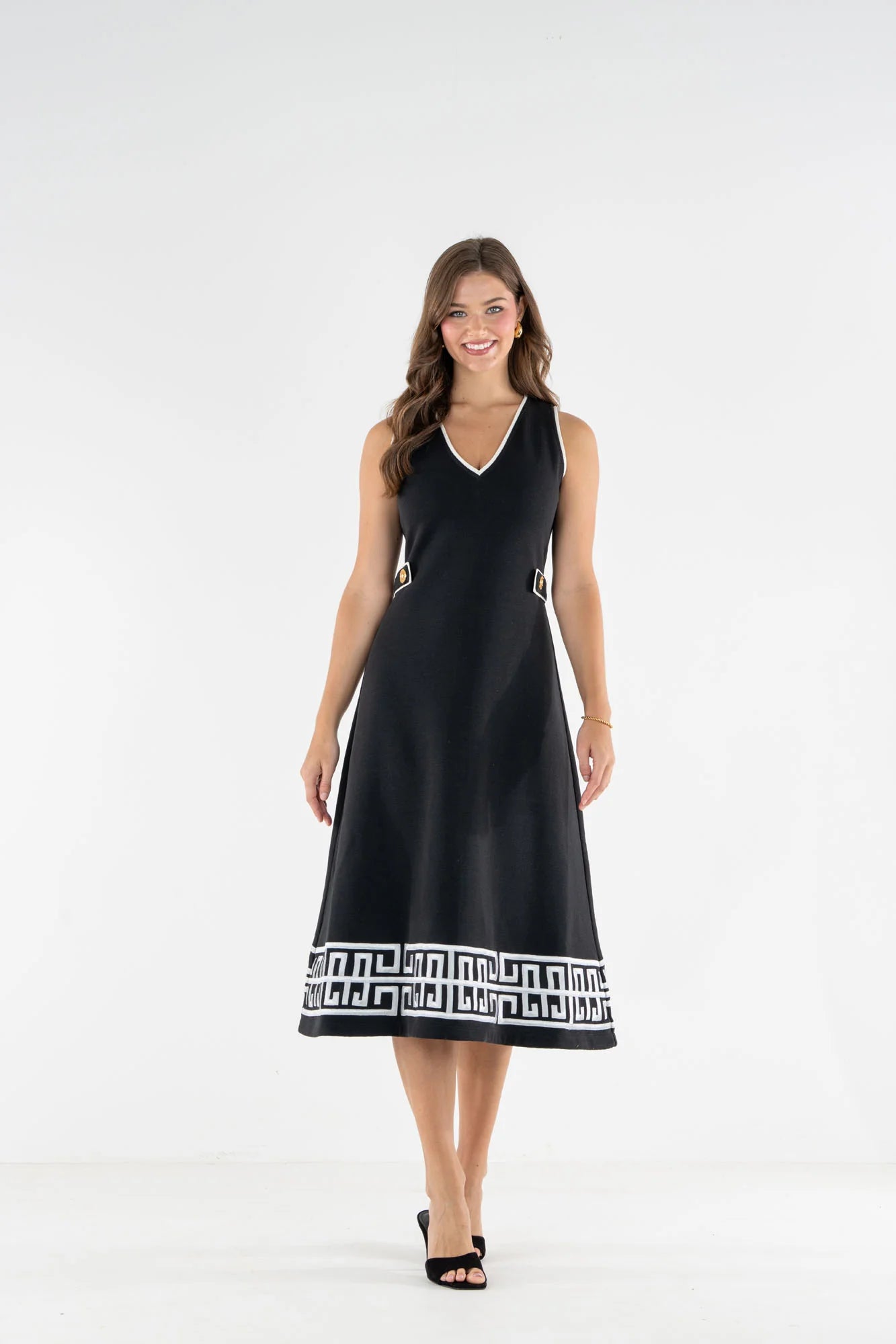 Emily McCarthy/ The Cleo Dress/ Black