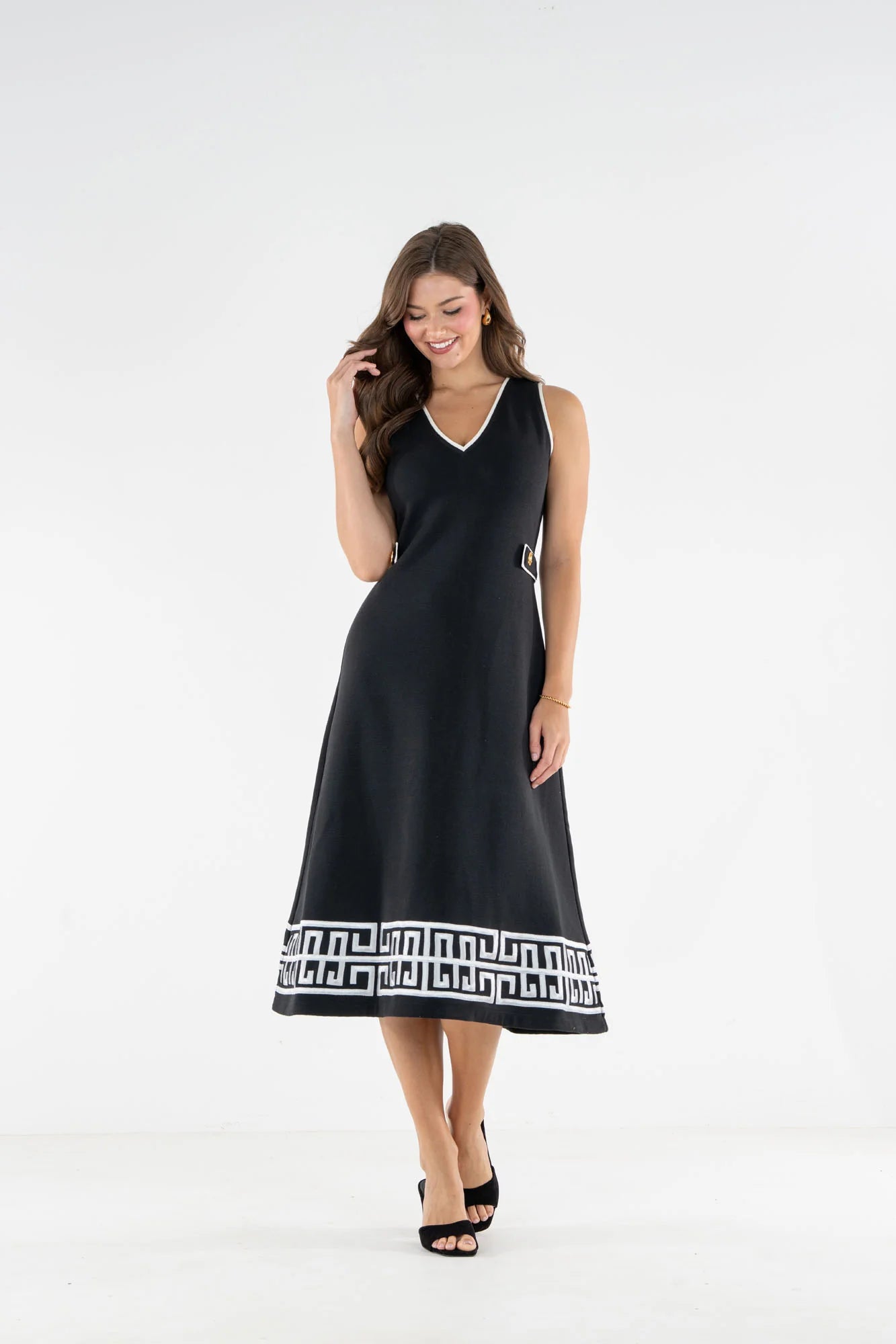 Emily McCarthy/ The Cleo Dress/ Black