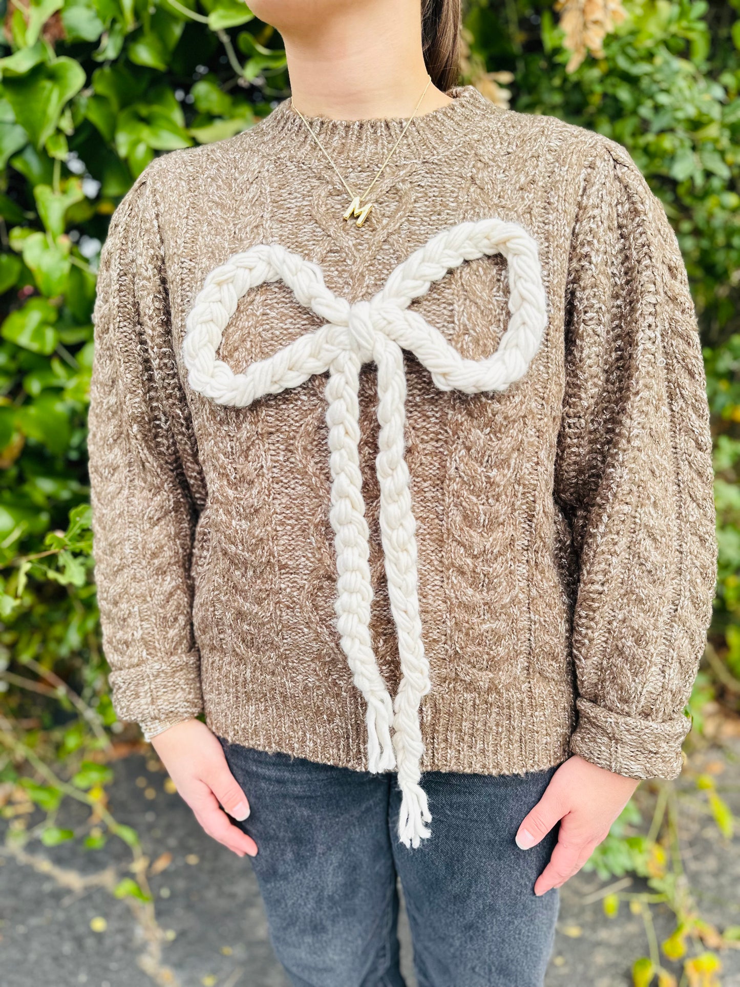 The Lucia Cable Sweater