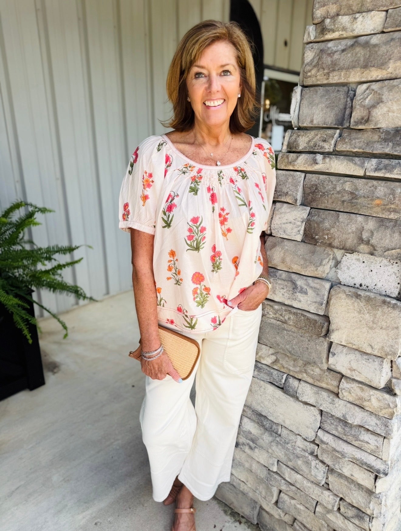 Ivy Jane/ The Smock + Block Top