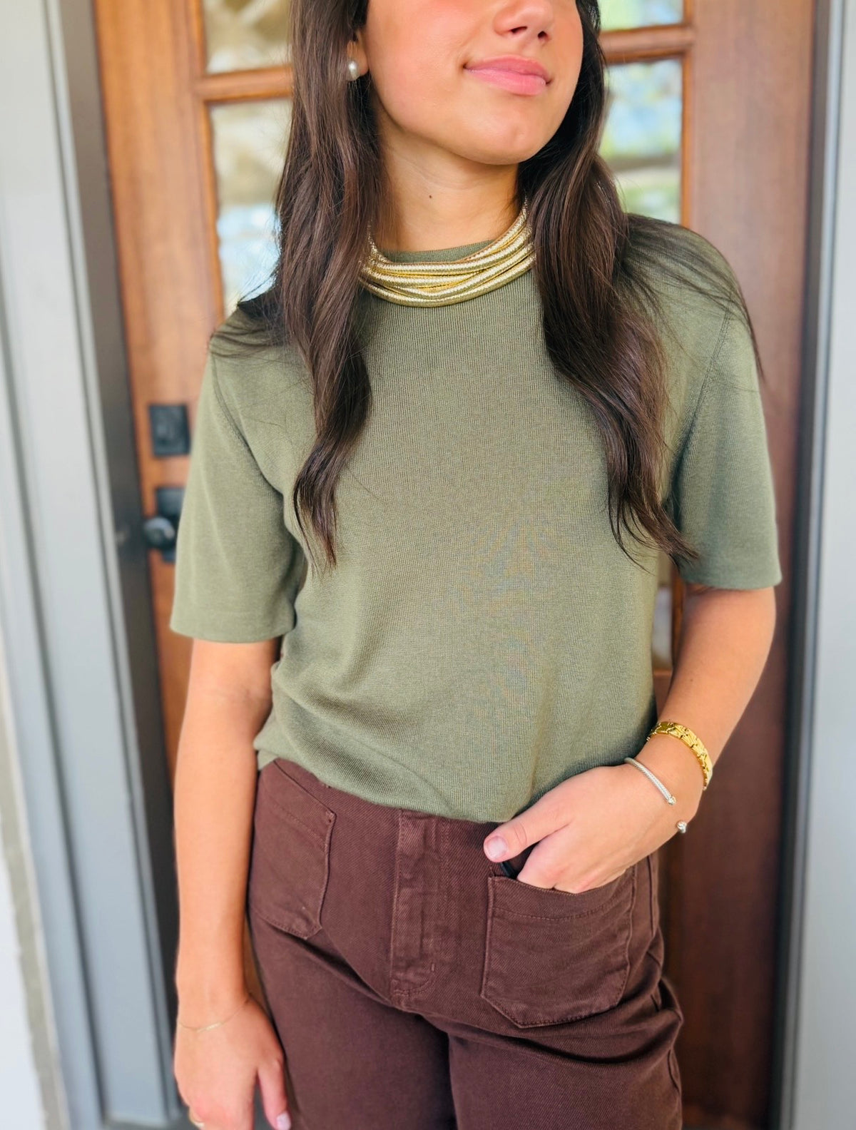 The Connie Cashmere Top