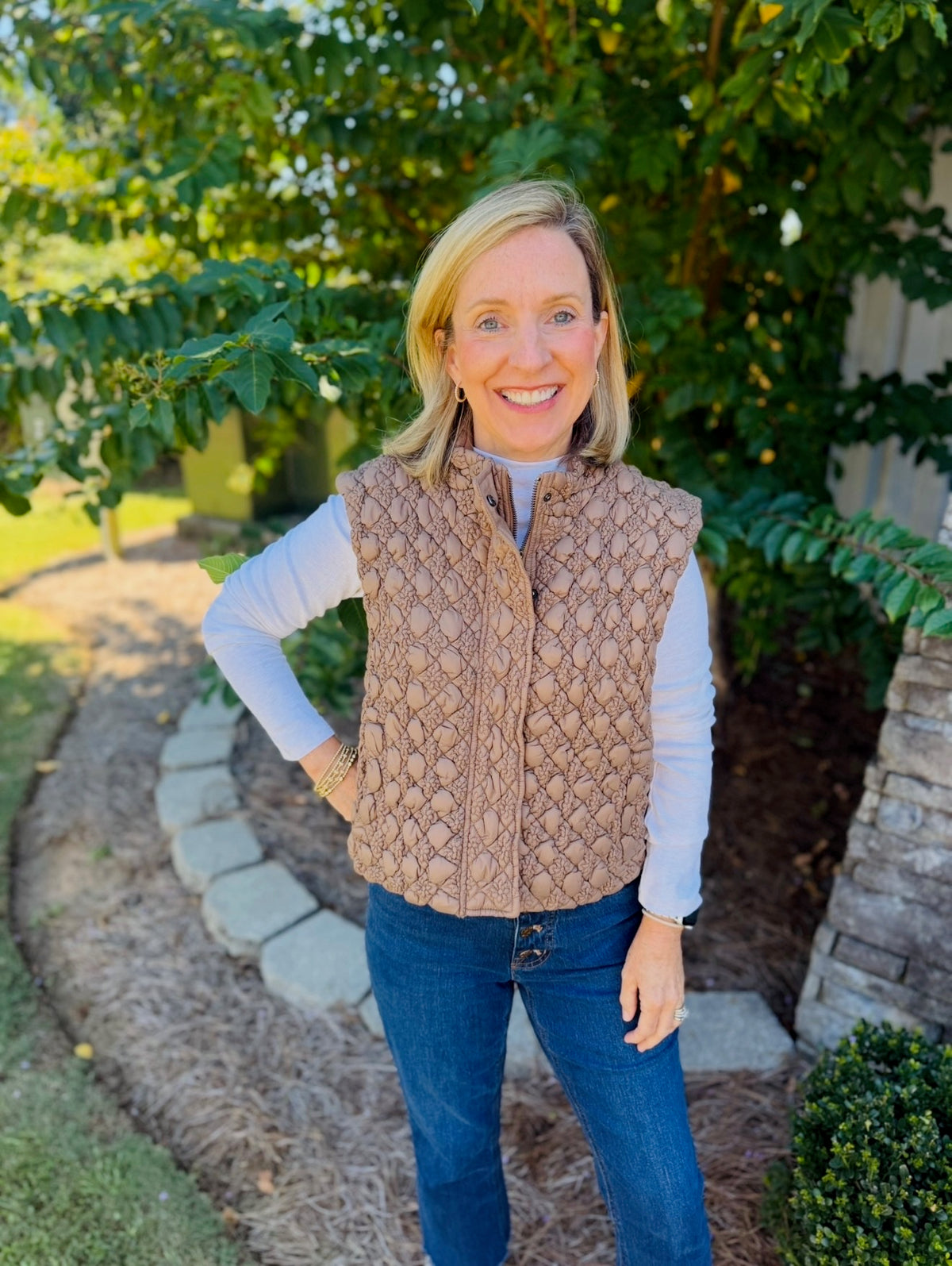 The Quinn Quilted Vest