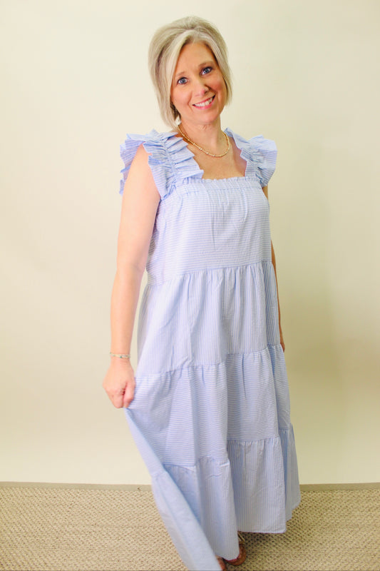 The Saleigh Striped Dress-FINAL SALE