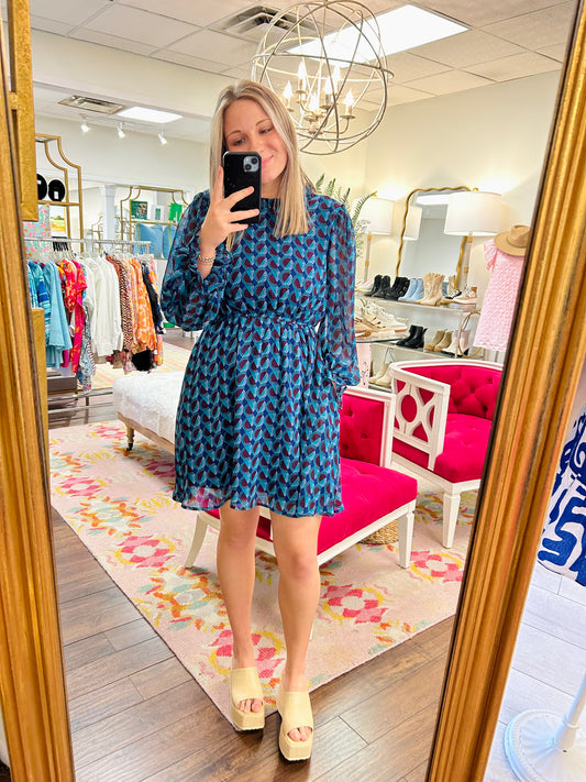 The Bayla Blue Dress