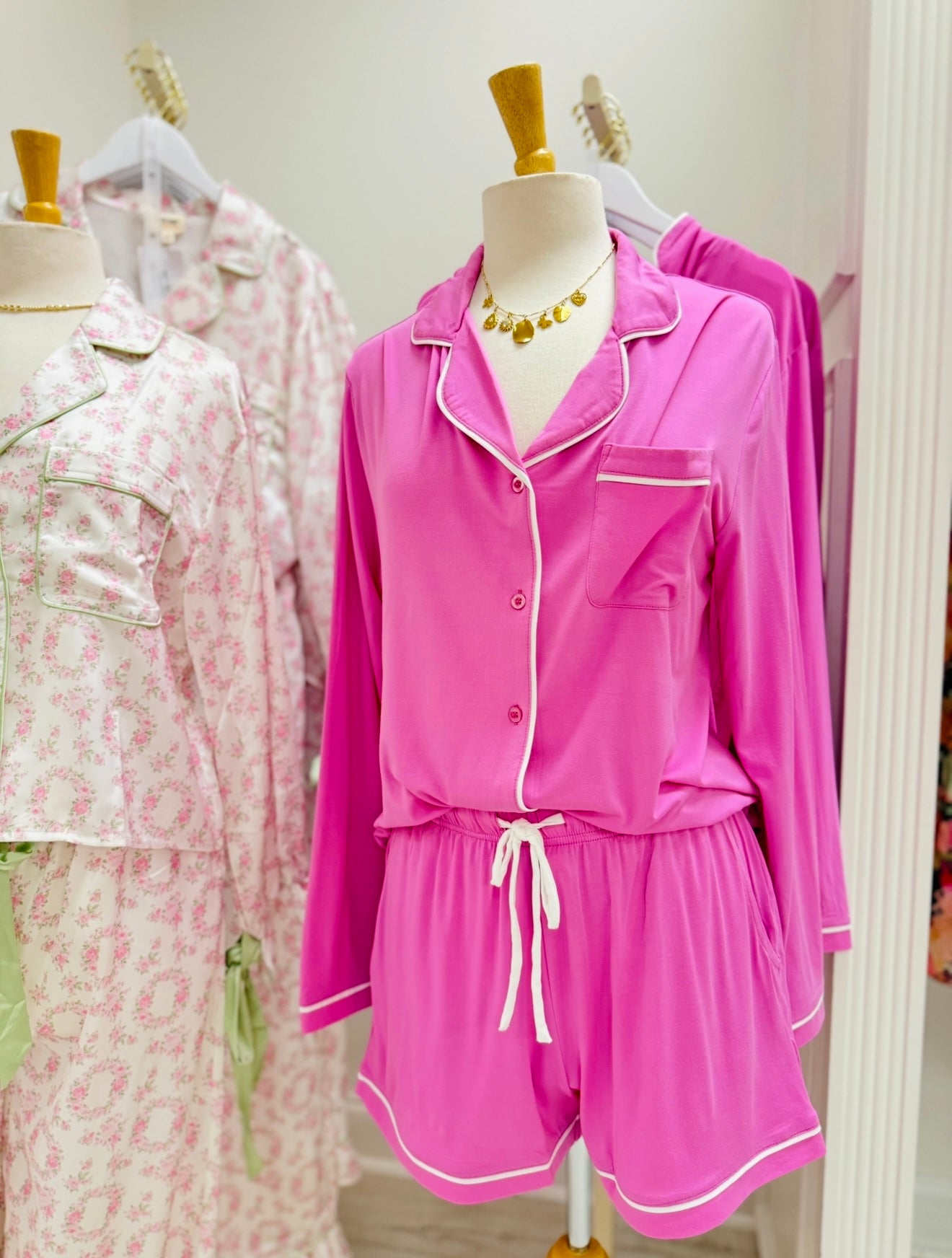 The Charlotte PJ Set/ Orchid