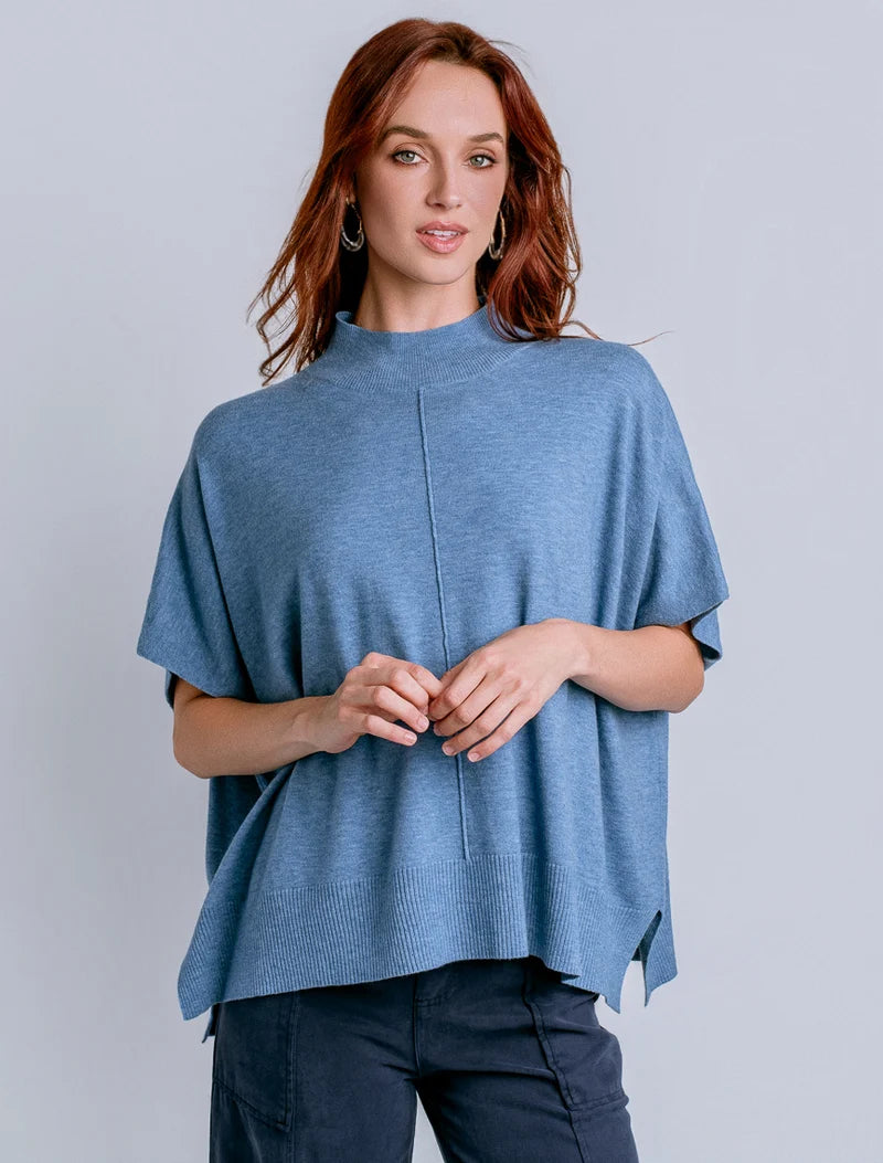 The Caroline Top/ Azzuro