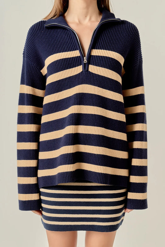 The Zera Zip Sweater