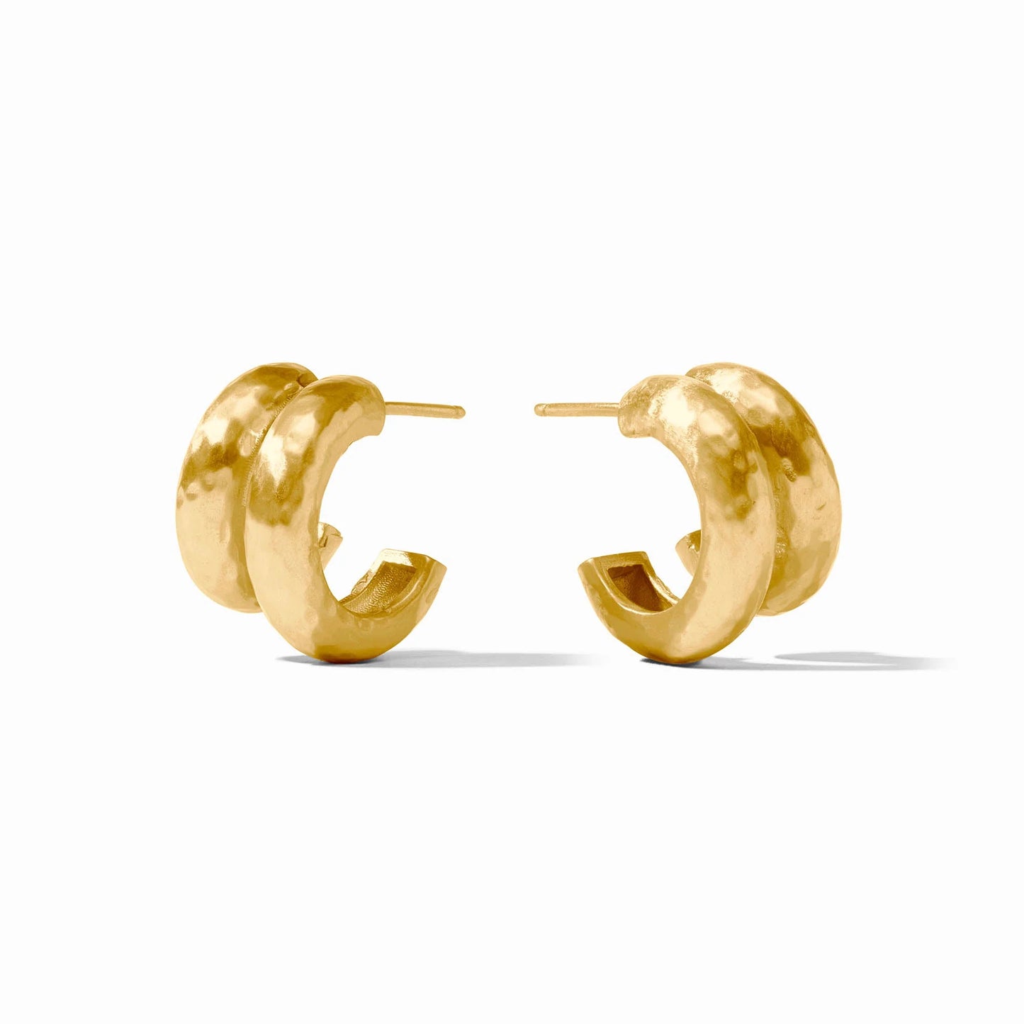 Julie Vos/ Havana Double Hoop/ Gold