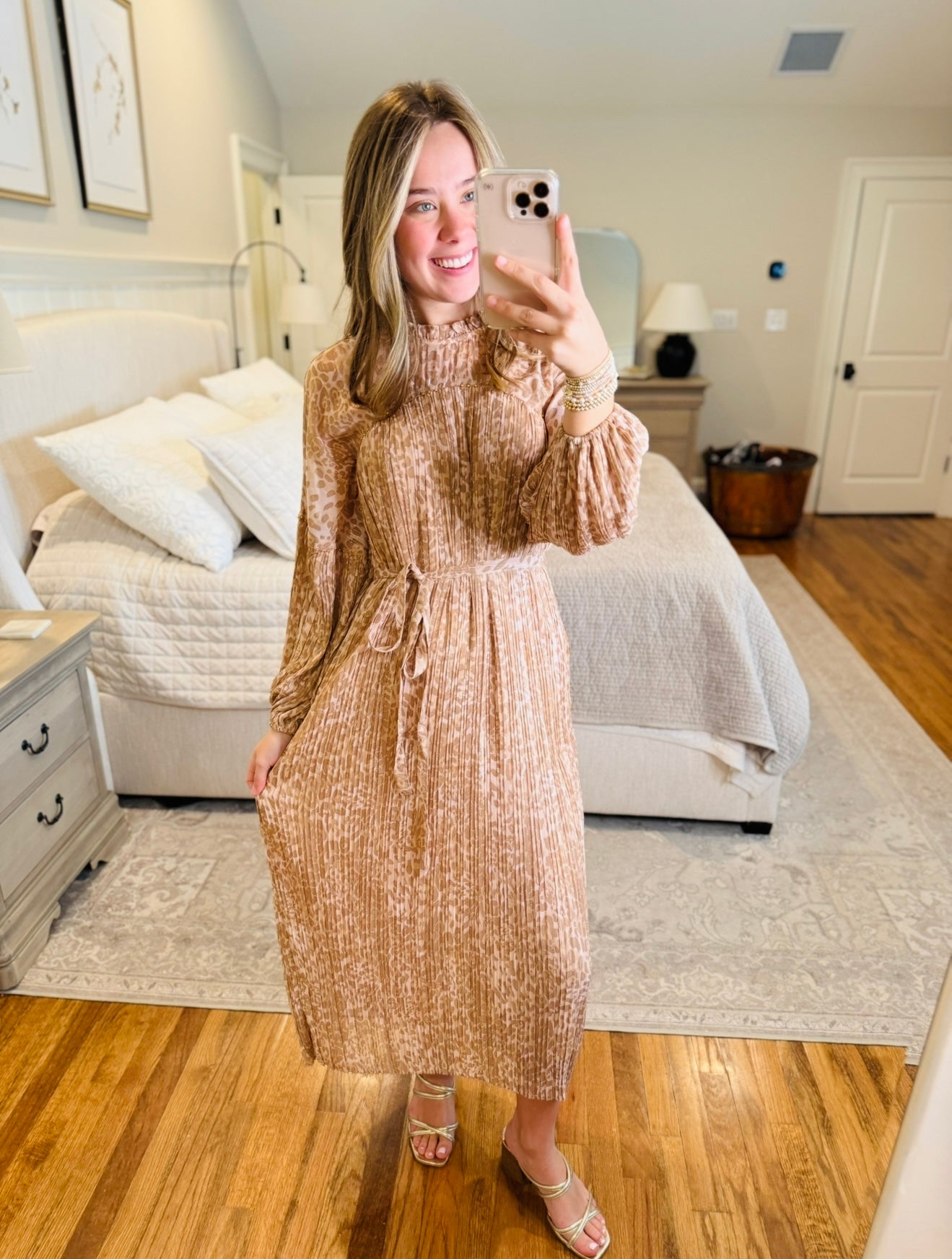 The Cheetah Chiffon Dress
