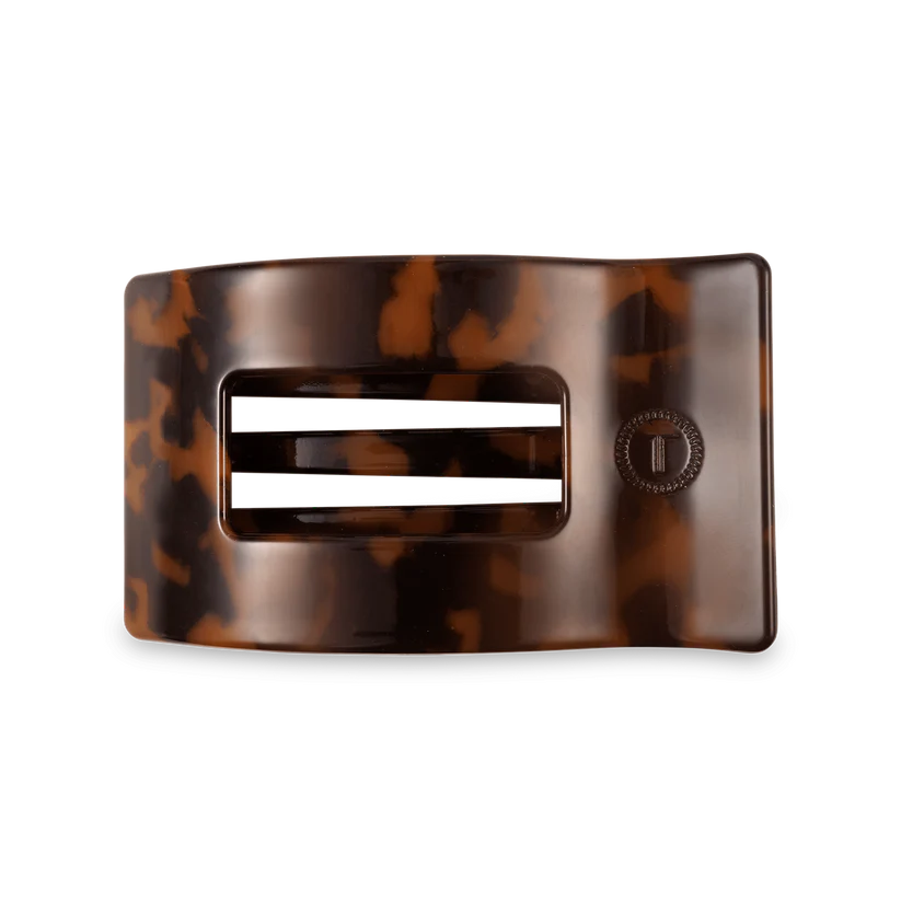 TELETIES/ Flat Rectangle Hair Clip/ Small