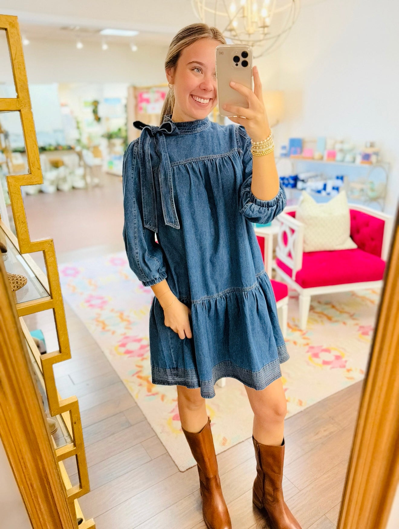 The Debby Denim Dress