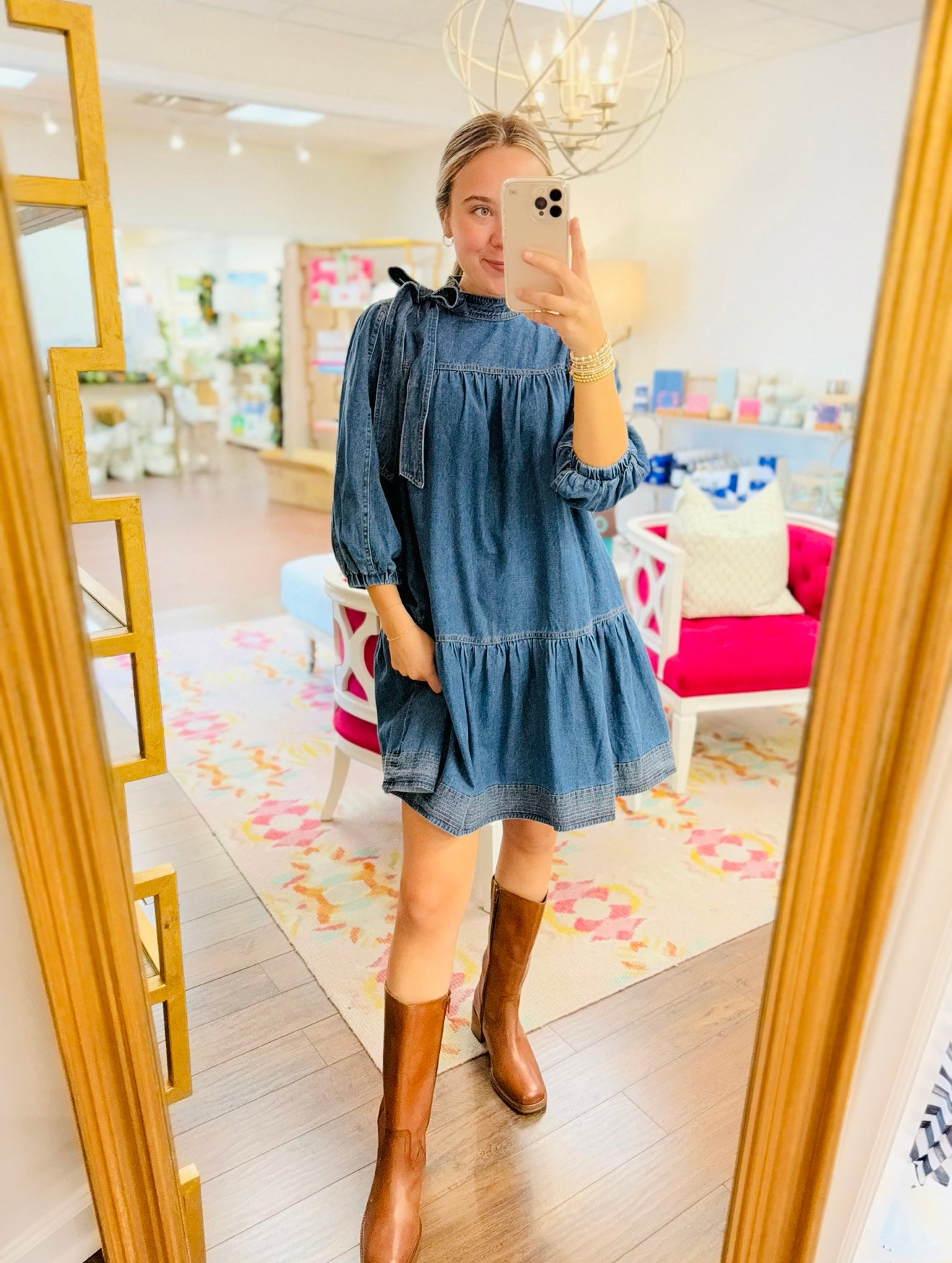 The Debby Denim Dress