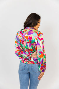 The Arlene Abstract Top