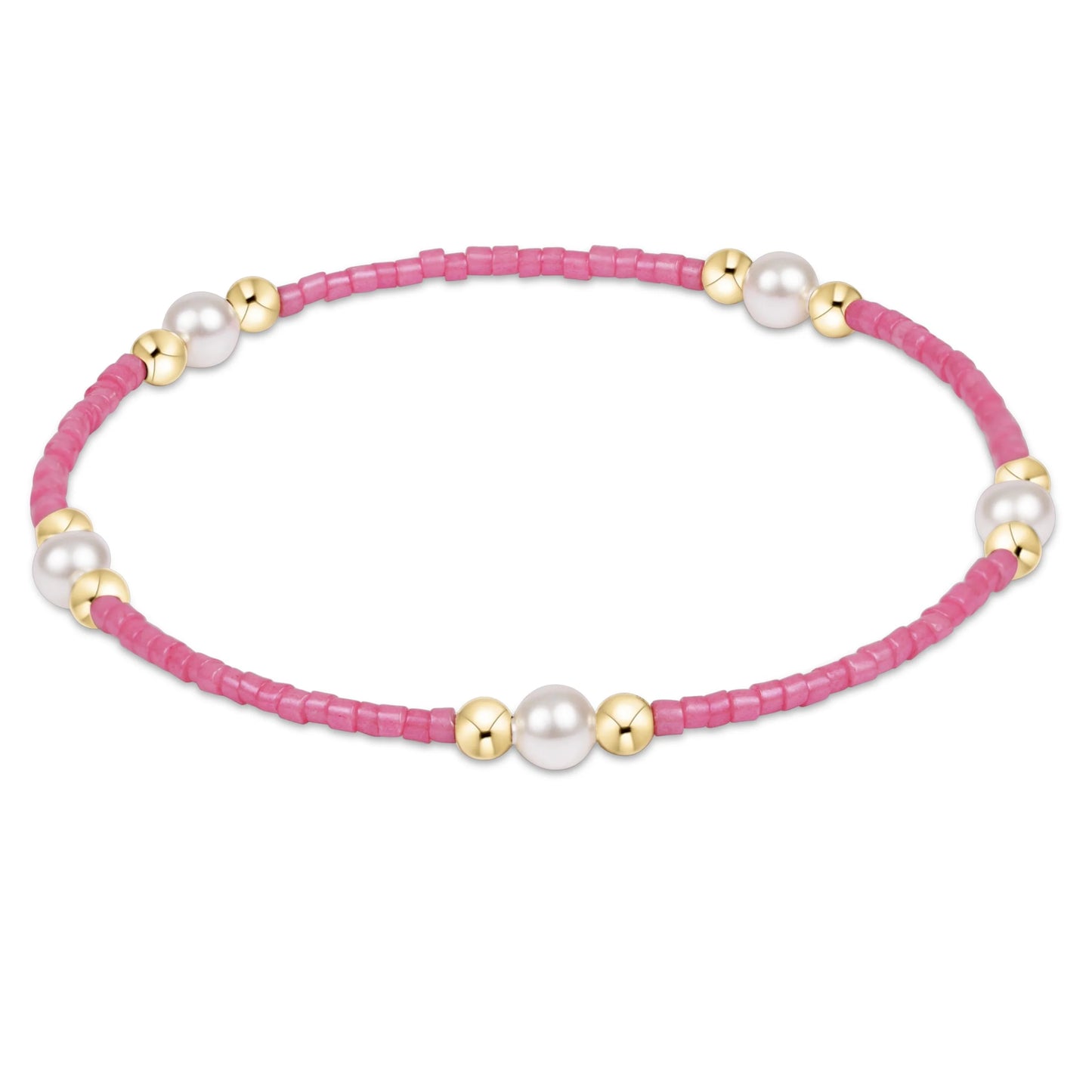 ENewton/ Hope Purpose Pearl Bracelet-Bubblegum