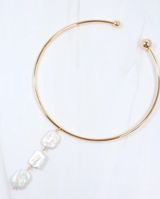 The Alisa Collar Pearl Necklace