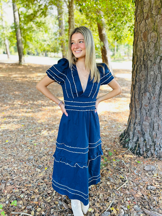 The Riggie Ruffle Dress