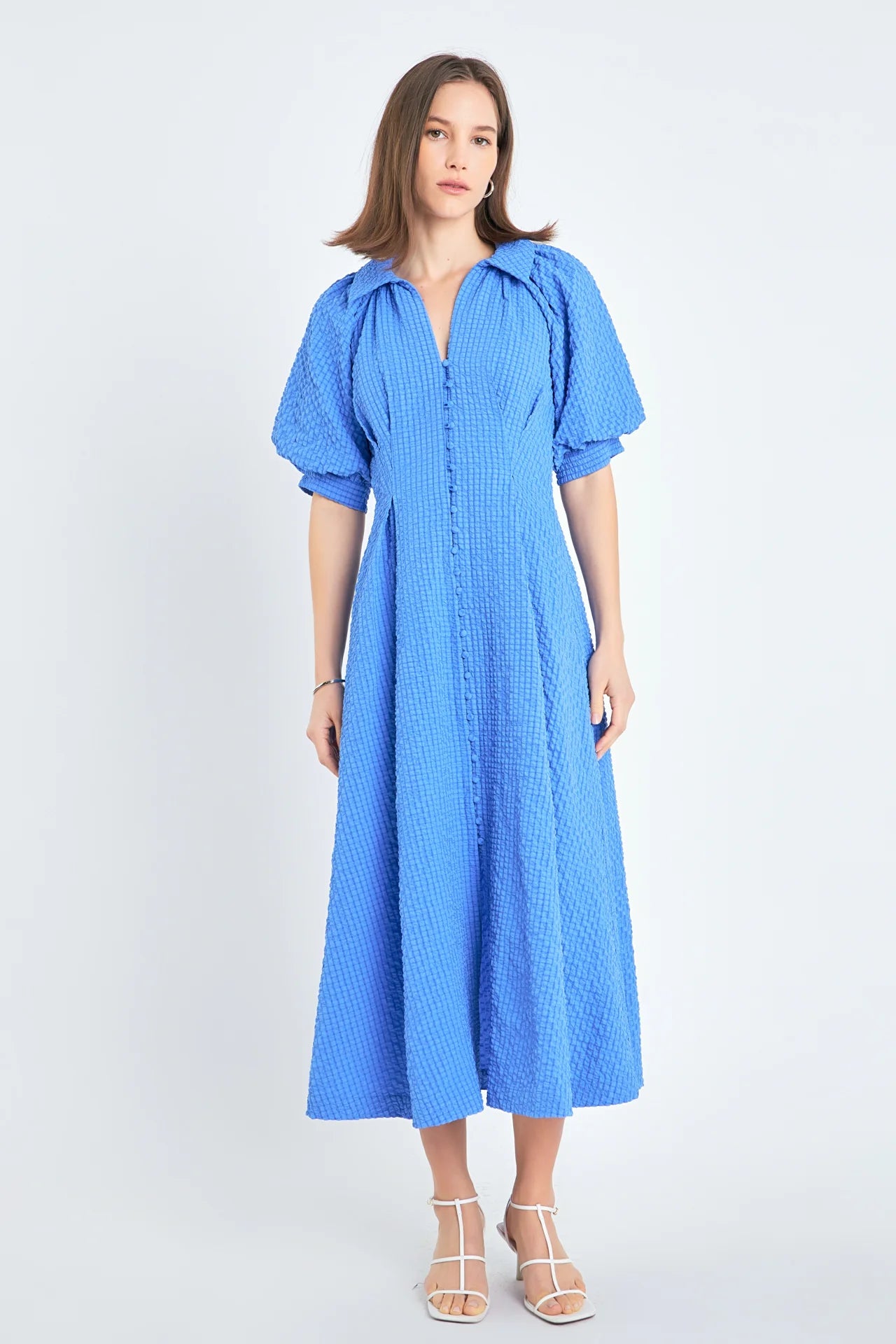 The Starla Shirt Midi Dress
