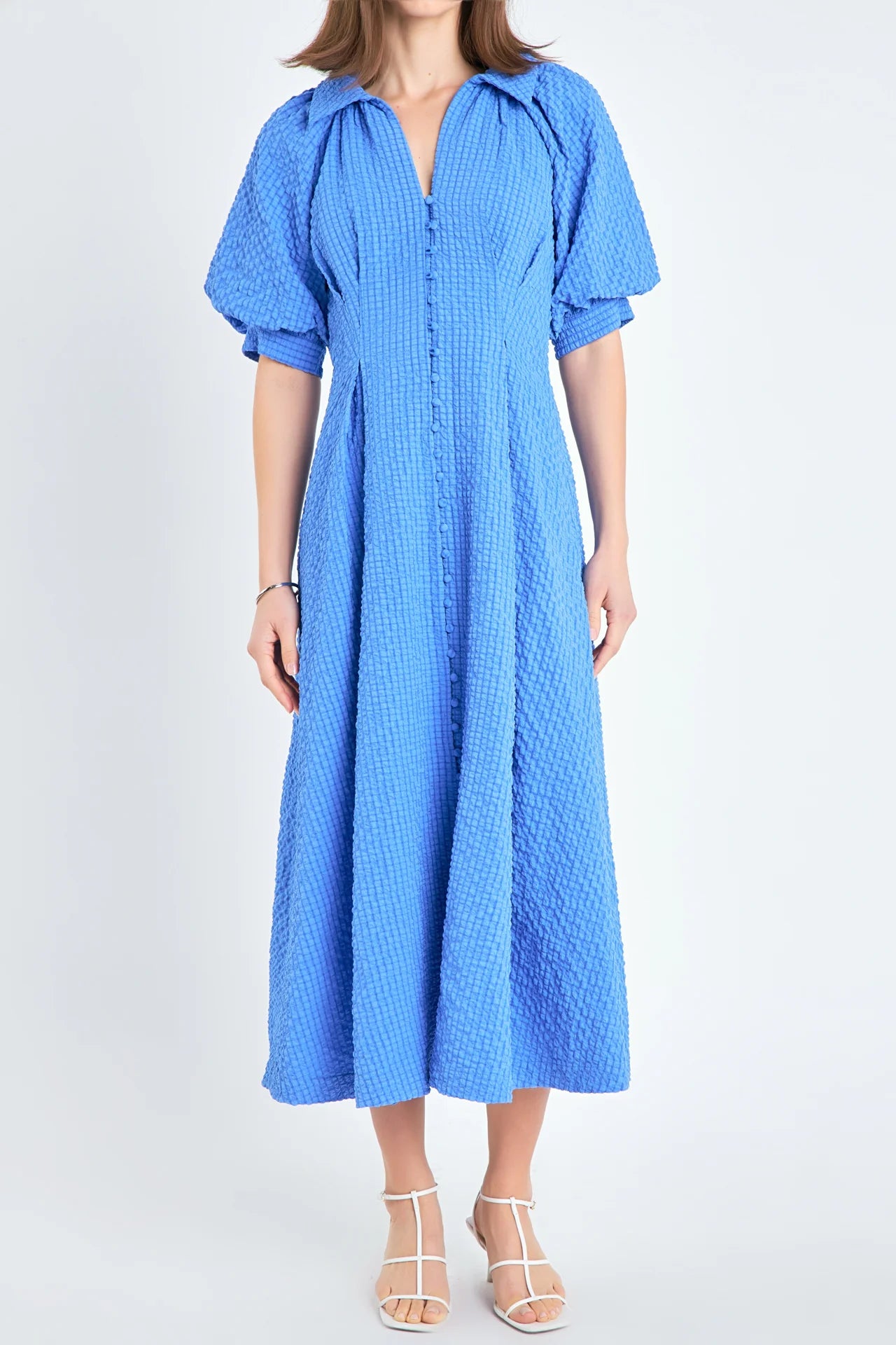 The Starla Shirt Midi Dress