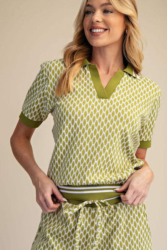 The Preston Polo Top