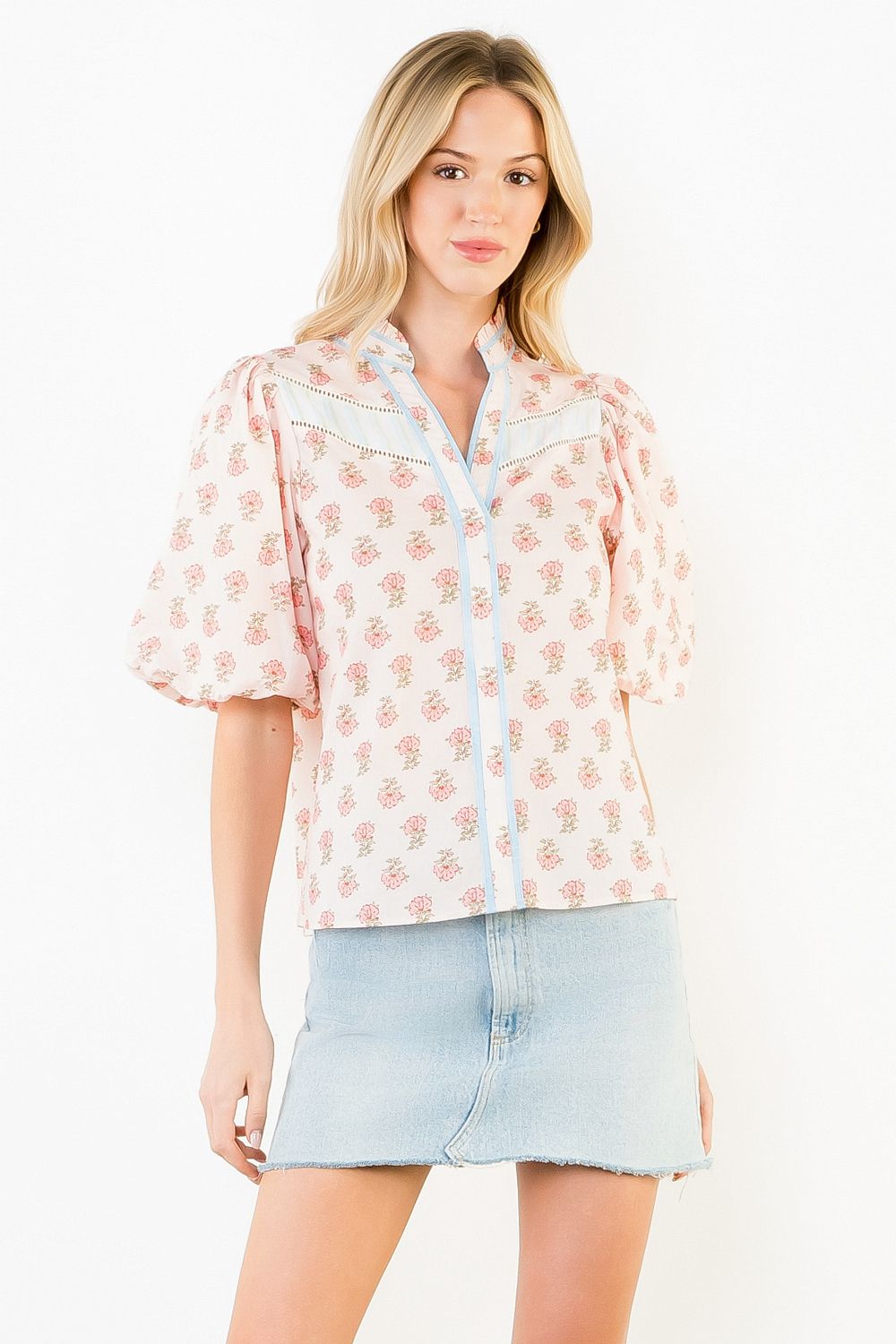 The Fanna Floral Top