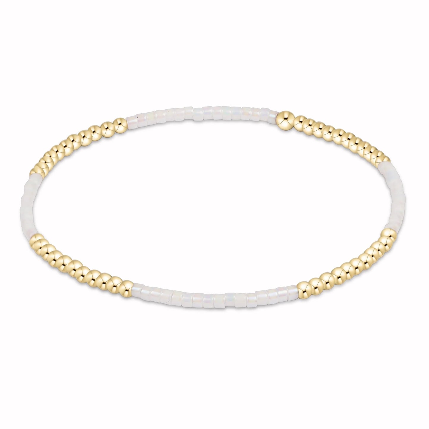 ENewton/ Hope Blissful Bracelet-Silky White