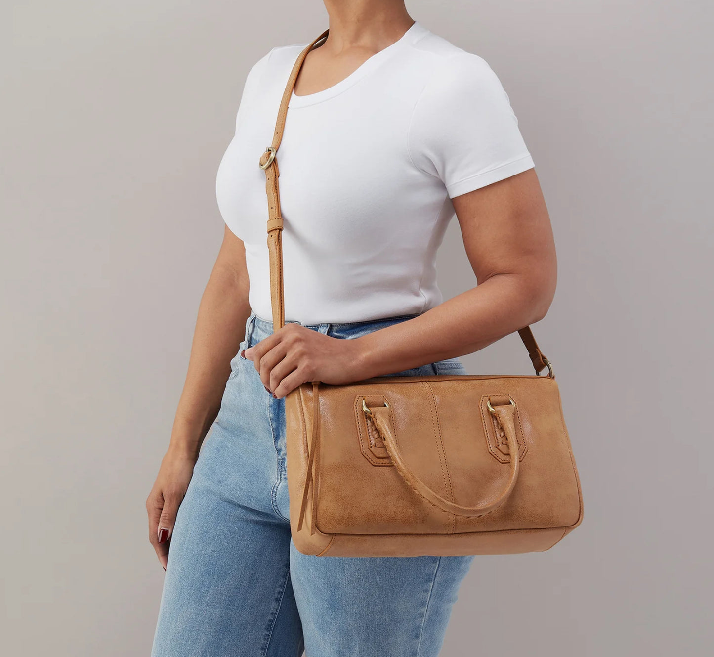HOBO/ The Expedition Satchel/ Whiskey