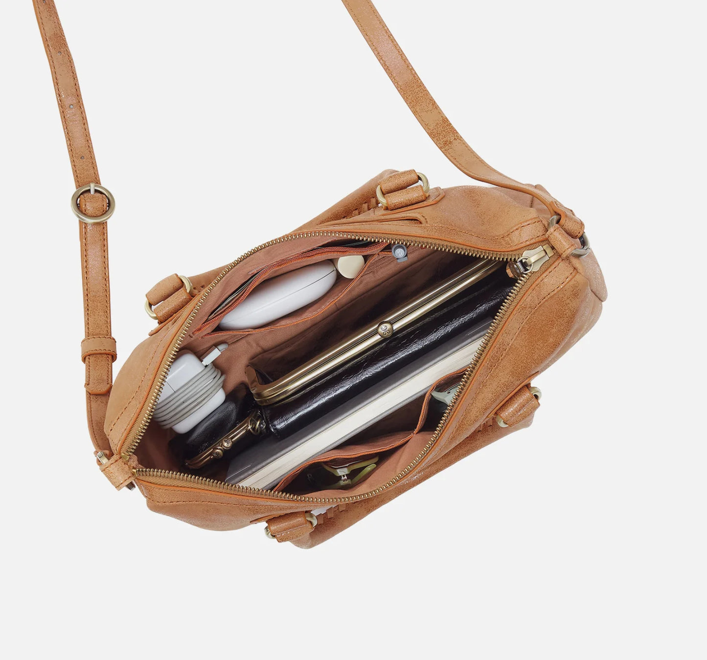HOBO/ The Expedition Satchel/ Whiskey