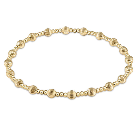 ENewton/ Extends/ Dignity Sincerity Gold 4MM Bracelet