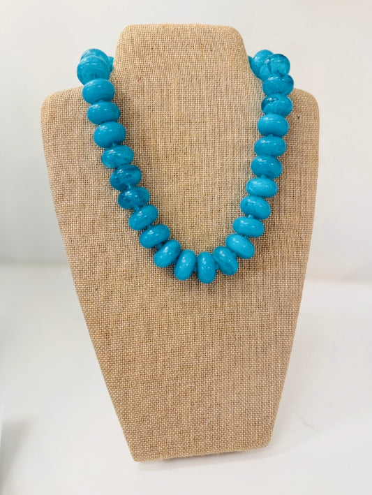 HD/ The Bimmie Beaded Necklace/ Turquoise