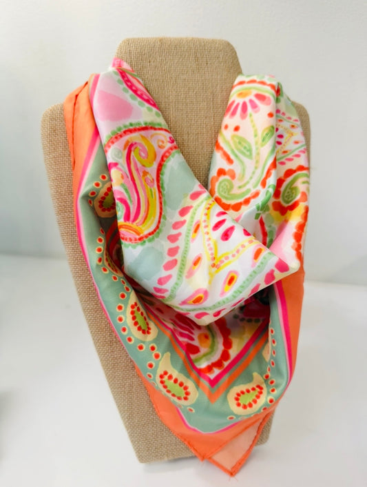HD/ The Peyton Paisley Scarf